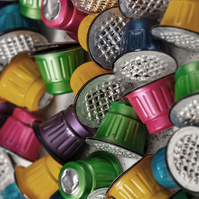 What's the environmental impact of Nespresso® coffee pods?