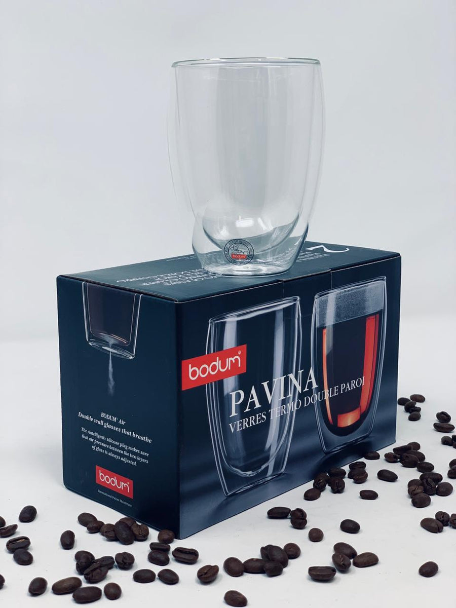 BODUM Pavina To Go - Bicchiere a doppia parete, 0,6 l, con coperchio e cannuccia BODUM Pavina To Go - Bicchiere a doppia parete, 0,6 l, con coperchio e cannuccia