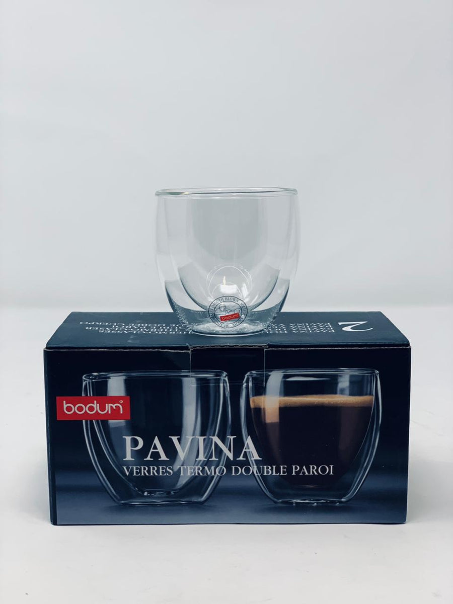 Verres Pavina Bodum Air – Double Paroi, 0,35cl, Lot De 2, Neuf