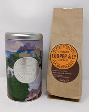 Load image into Gallery viewer, Jersey Blend Coffee and Cooper &amp; Co Caddy