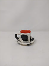 Load image into Gallery viewer, Reckless Spot Espresso mug and saucer