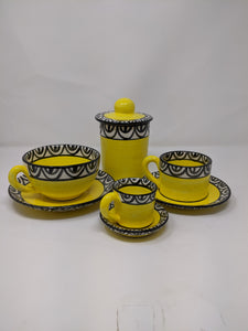 Reckless Large Aztec Breakfast Cup and Saucer
