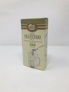 Paper Tea Filters with Filling Spout (100)