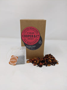 Red Berry Tisane - 25 Foil-Wrapped Tea Bags